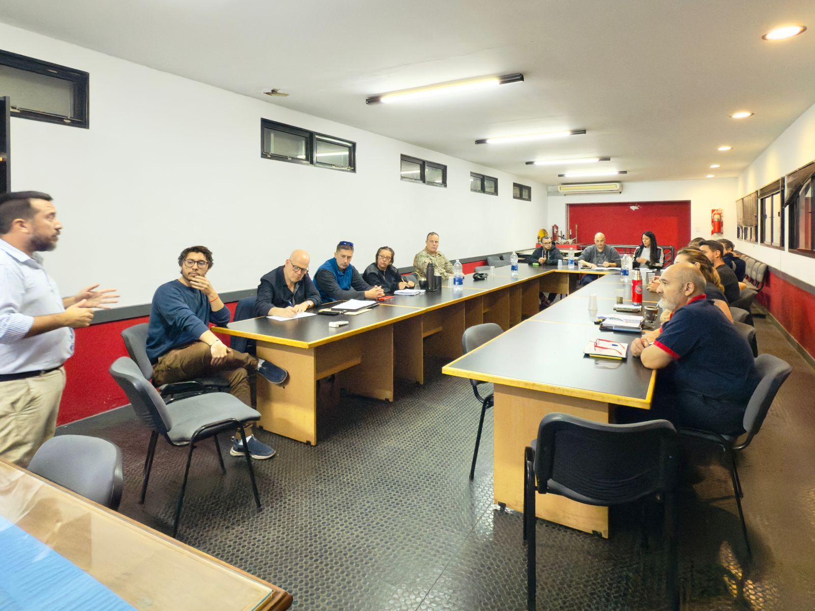 LA JUNTA MUNICIPAL DE DEFENSA CIVIL CONCRETÓ LA PRIMERA REUNIÓN DEL AÑO