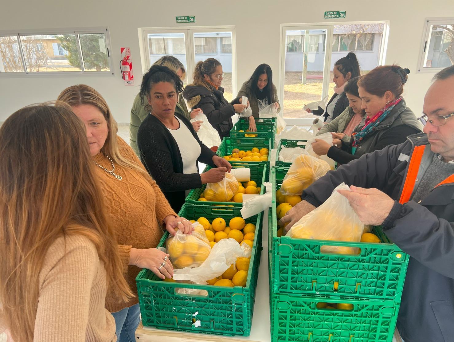 LA MUNICIPALIDAD RECIBIÓ LA COLABORACIÓN DE LA INICIATIVA BANCO DE ALIMENTOS GENERAL PICO